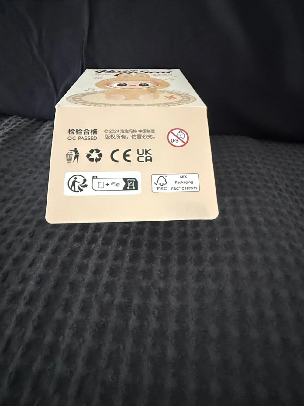 Have A Seat Labubu Plush - Zizi - Open Box, Sealed Bag